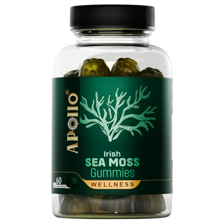 Apollo Irish Sea Moss Gummies 60 Pieces