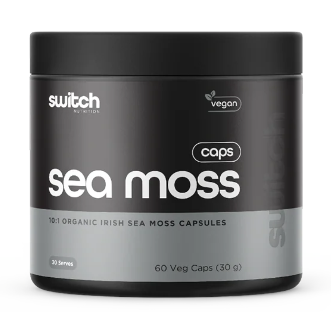 Switch Nutrition Organic Irish Sea Moss Capsules 60c