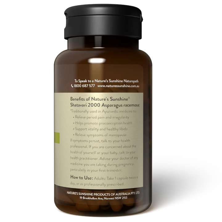 Natures Sunshine Shatavari 90c