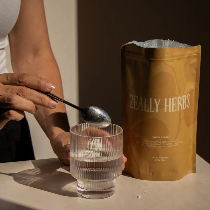 Zeally Herbs Gut Sweep & Bind Powder 200g