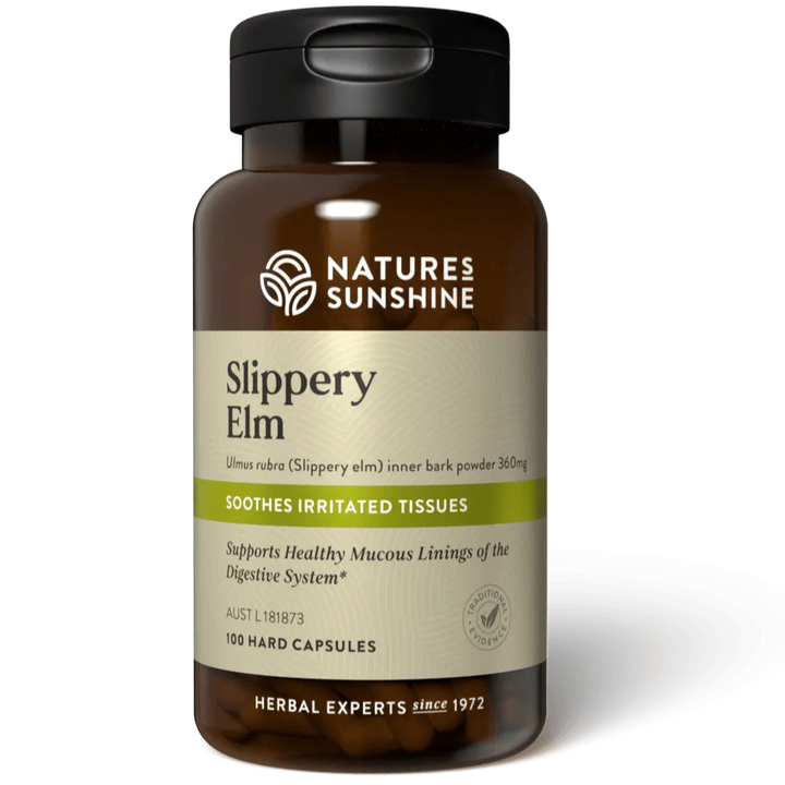 Natures Sunshine Slippery Elm 100c