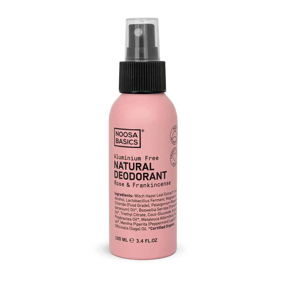Noosa Basics Deodorant Spray Rose And Frankincense 100ml