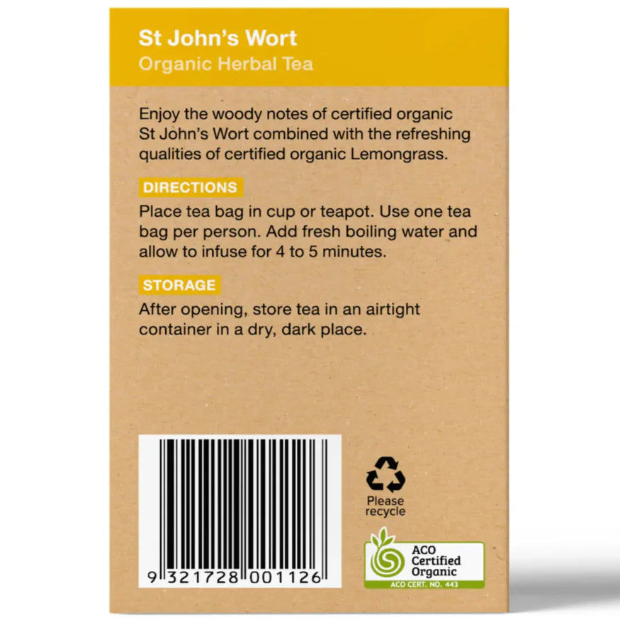 Planet Organic St John Wort Tea 25tb