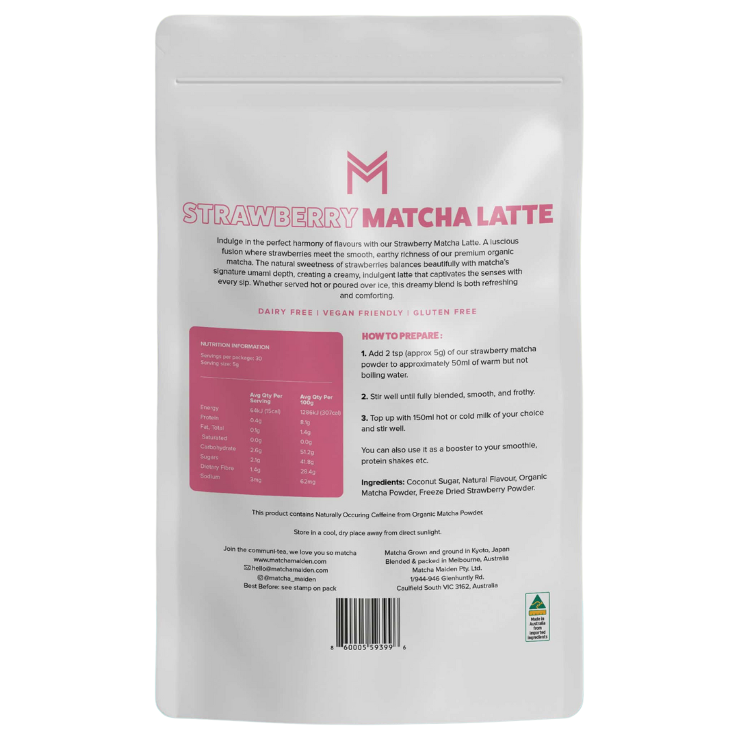 Matcha Maiden Strawberry Matcha Latte 150g