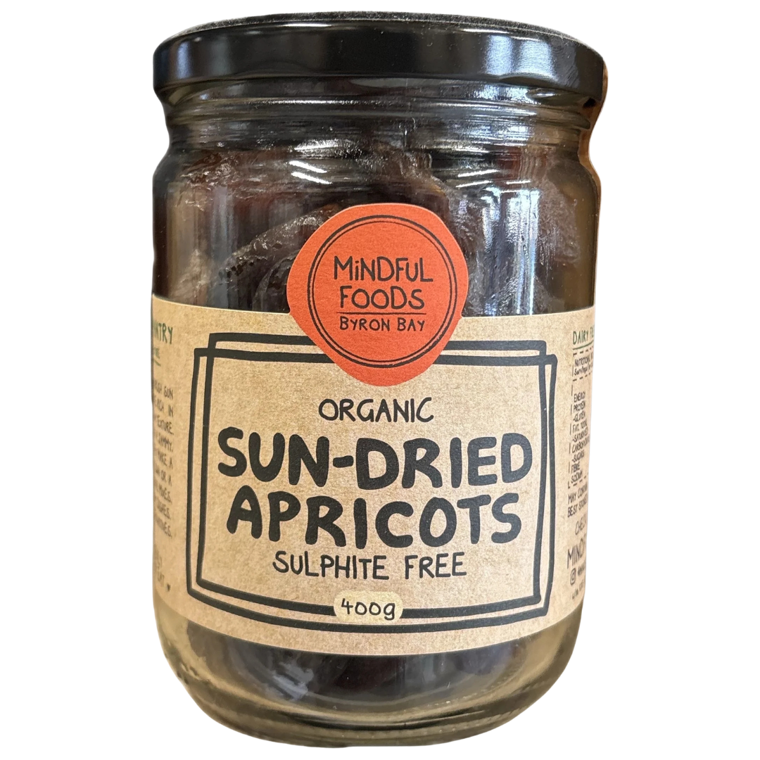 Mindful Foods Organic Sulphite Free Apricots 400g