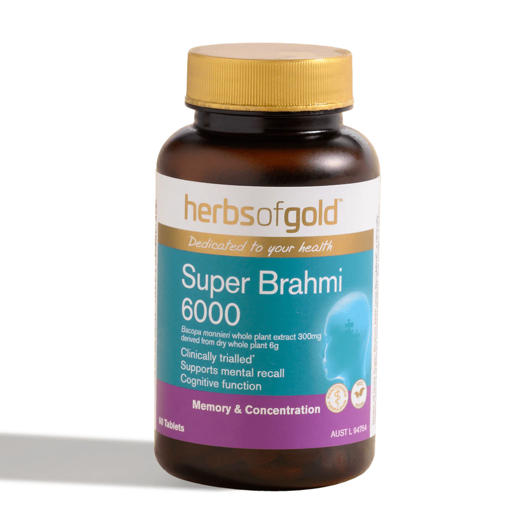 Herbs Of Gold Brahmi 6000 60t