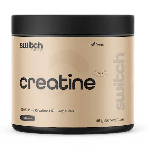 Switch Nutrition Creatine 100% Pure Hcl 90c