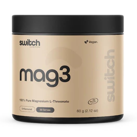 Switch Nutrition Mag3 100% Pure Magnesium L-threonate 60g