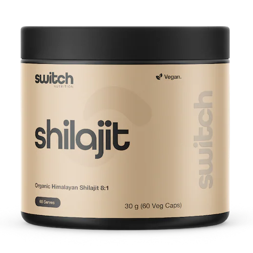 Switch Nutrition Organic Shilajit Capsules 60c
