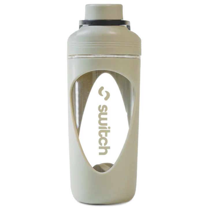 Switch Nutrition Daily Shaker With Blender Ball Sage Green 800ml