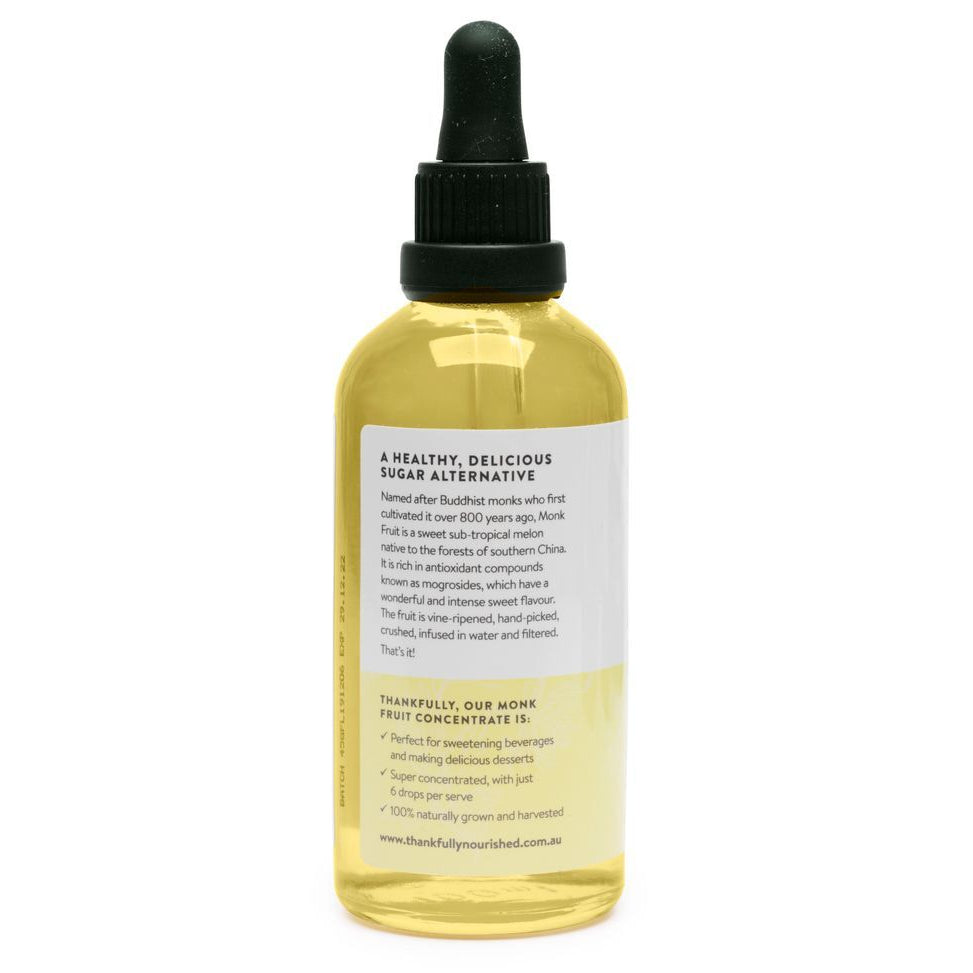 Thankfully Nourished Monk Fruit Concentrate 100ml