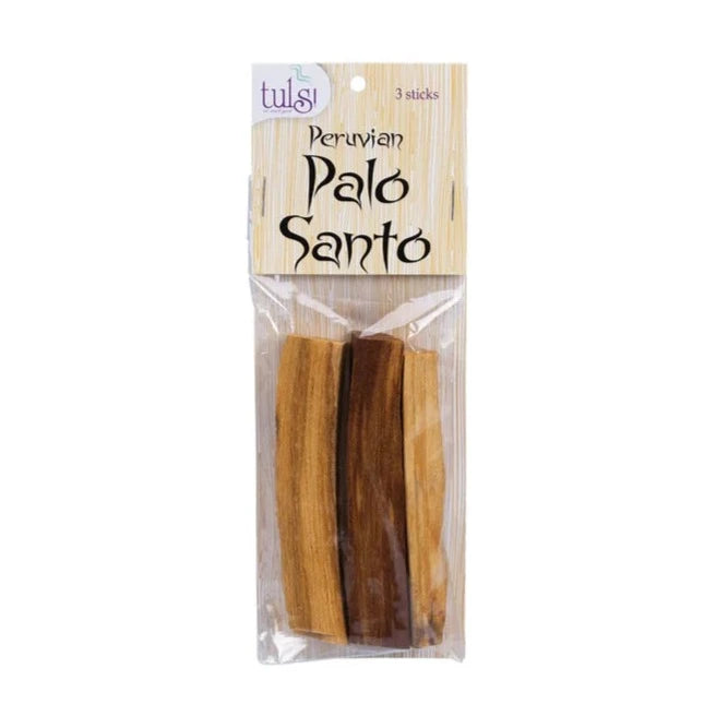 Tulsi Peruvian Palo Santo 3 Pack