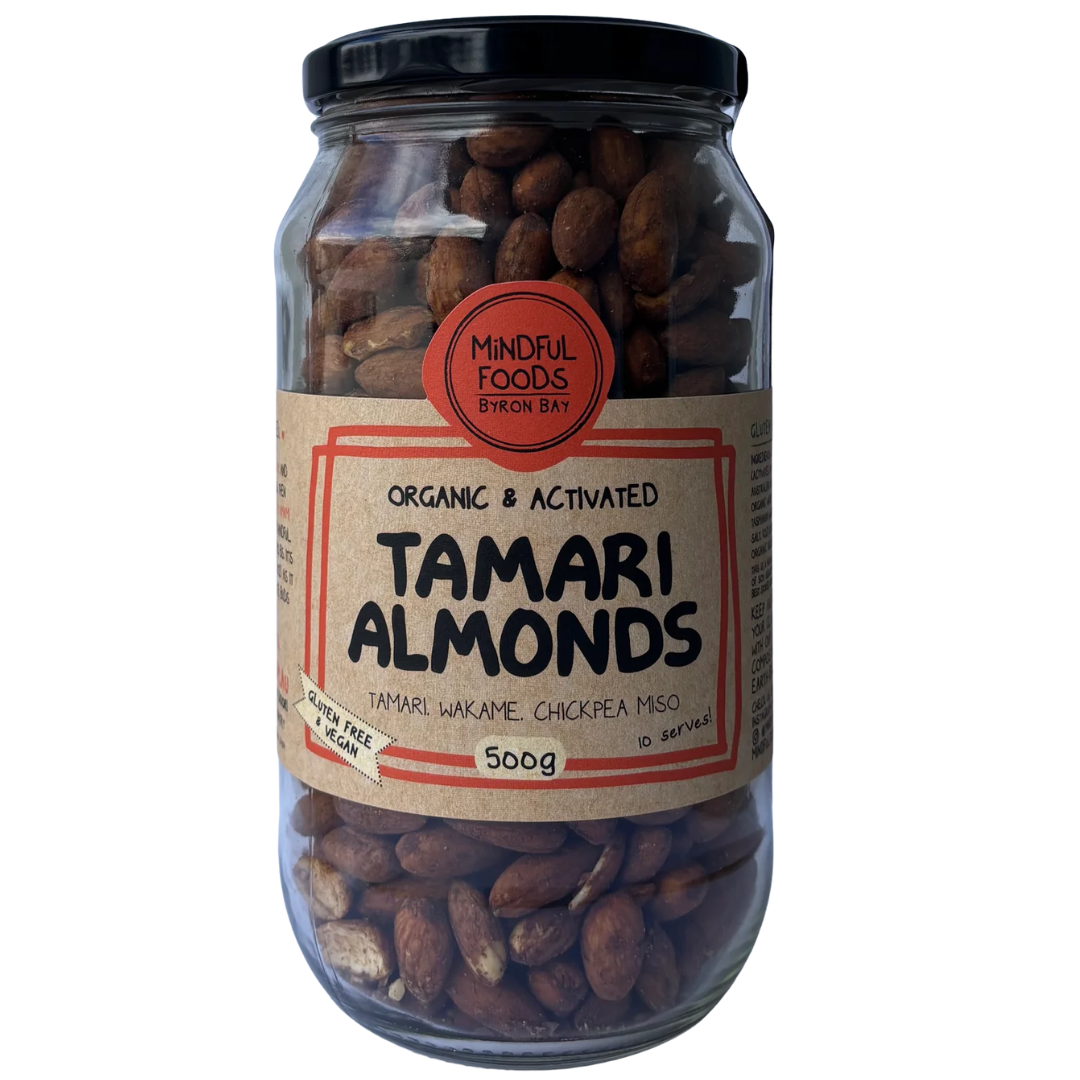 Mindful Foods Organic & Activated Tamari Almonds 500g