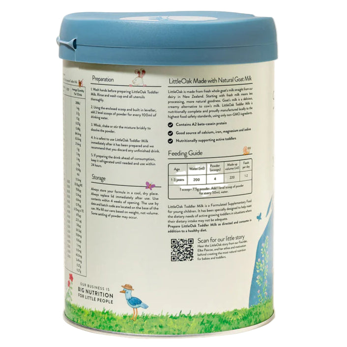Littleoak Natural Goat Milk Toddler Formula Stage 3 800g
