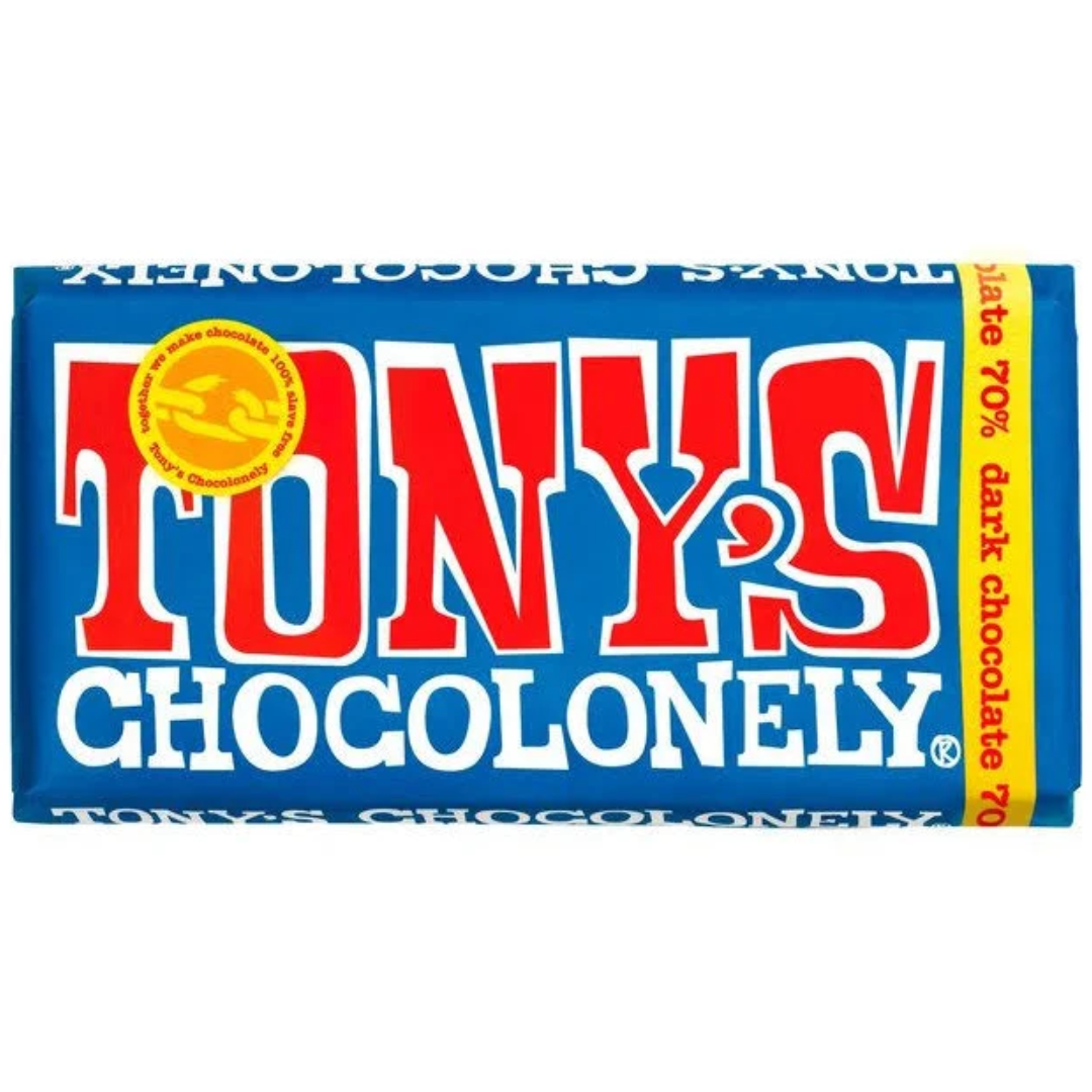 Tony's Chocolonely Dark Chocolate 70% 180g