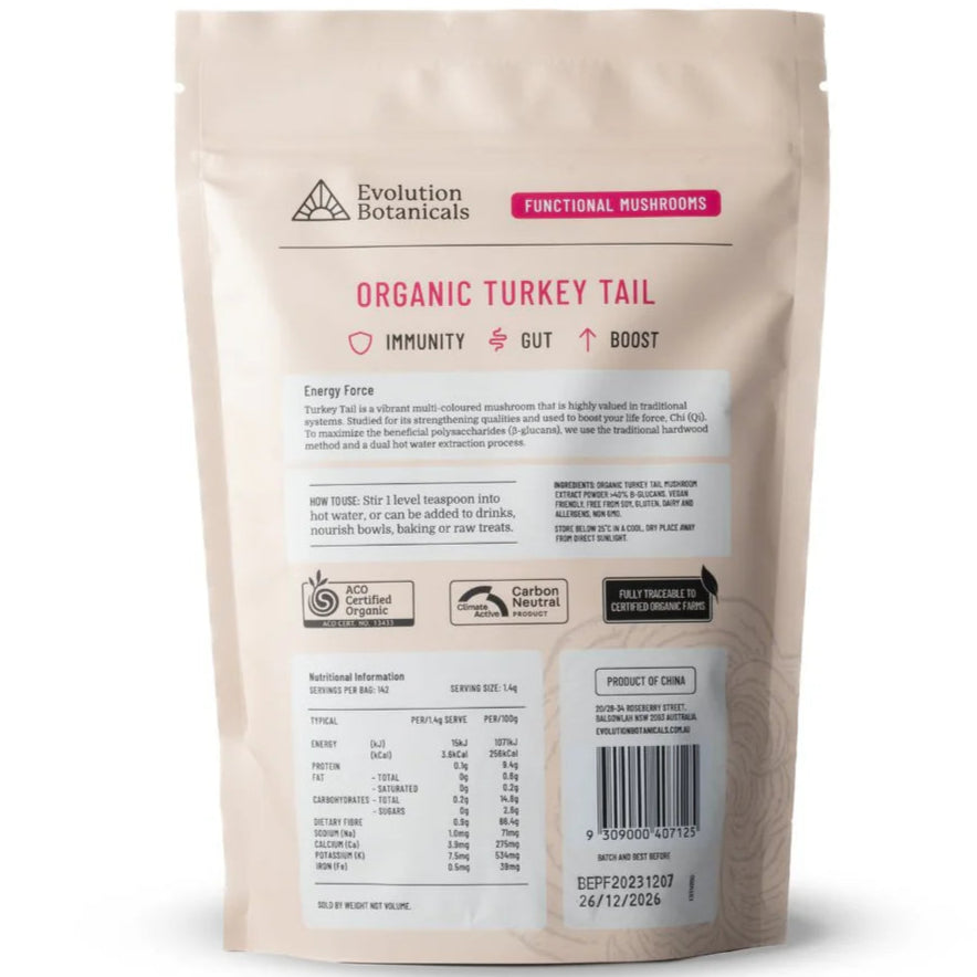 Evolution Botanicals Organic Turkey Tail 200g