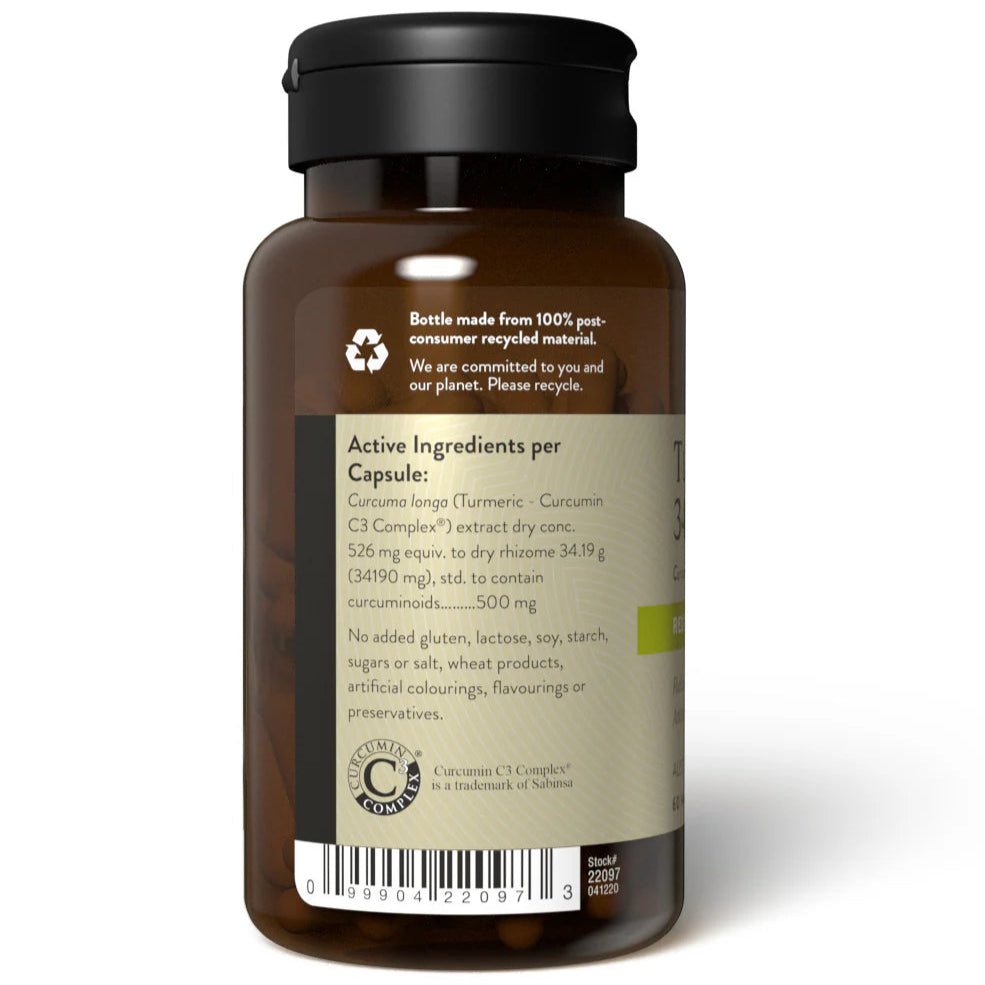 Natures Sunshine Turmeric 34000+ 60c