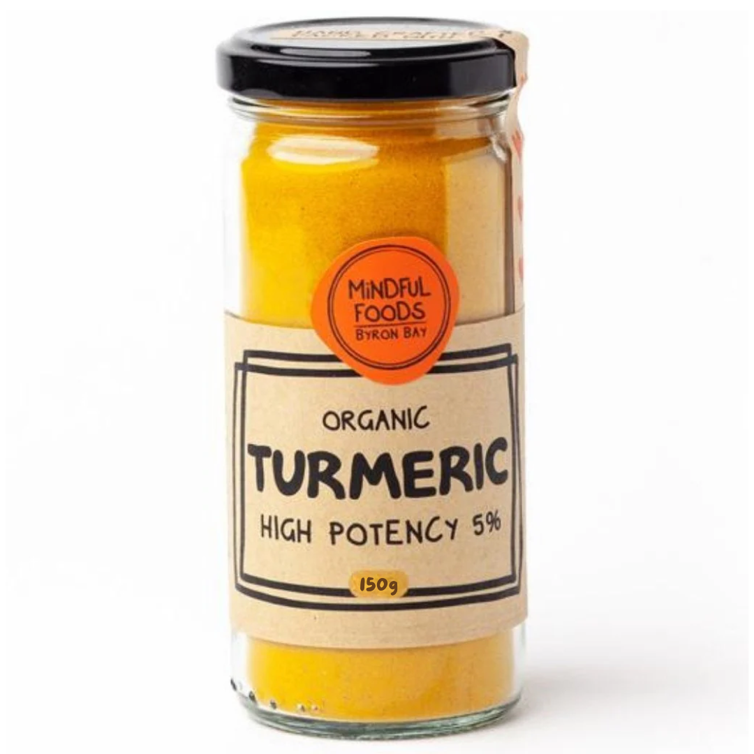 Mindful Foods Organic Turmeric (high Potency 5%) 150g