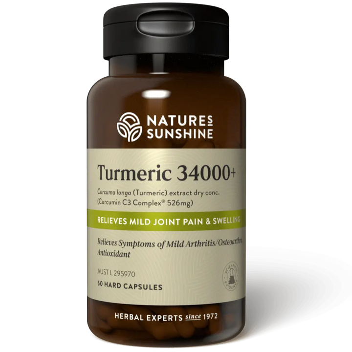 Natures Sunshine Turmeric 34000+ 60c