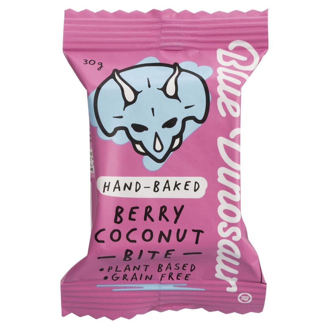 Blue Dinosaur Hand-baked Bite Berry & Coconut 30g