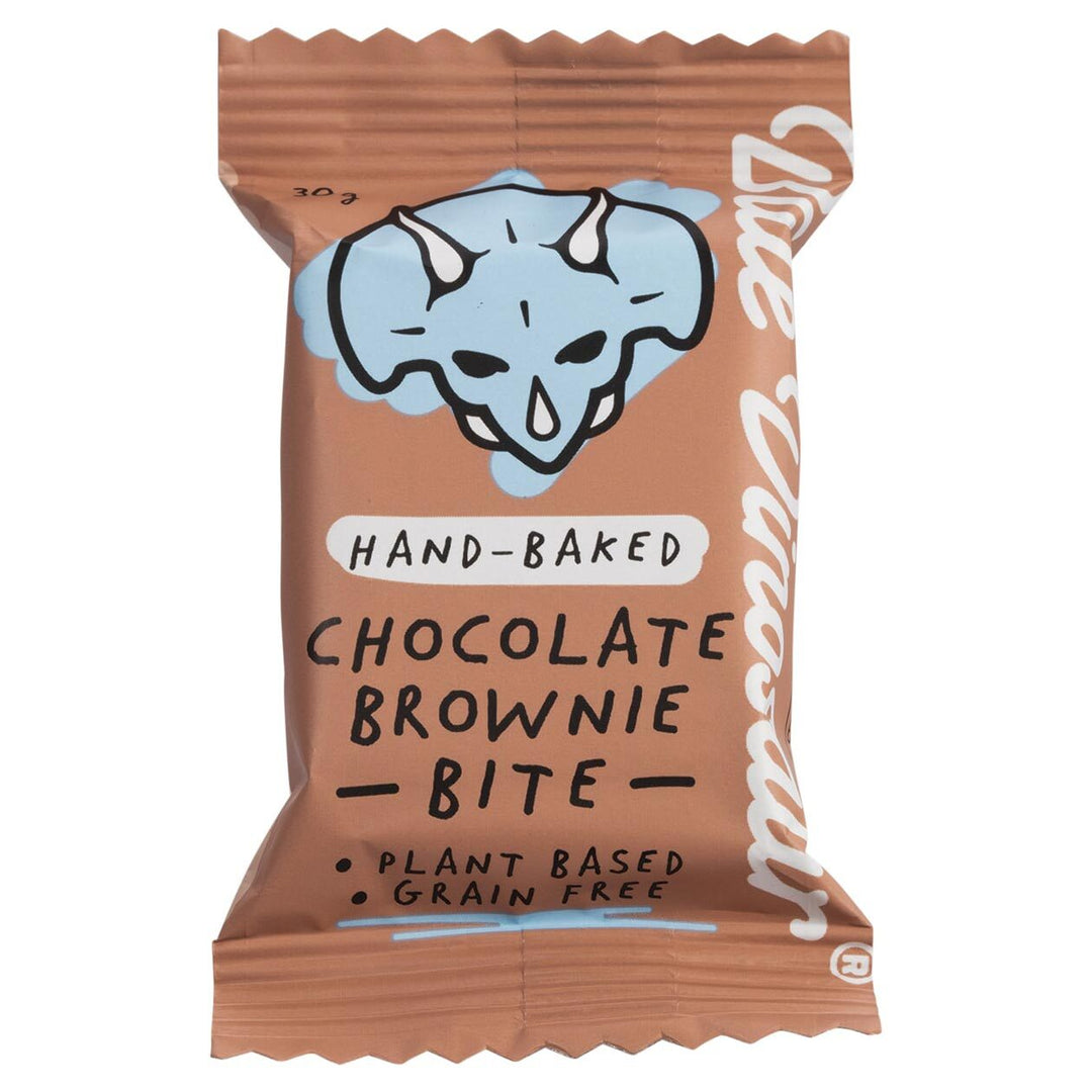 Blue Dinosaur Hand-baked Bite Chocolate Brownie 30g