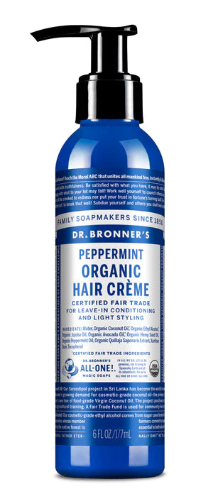 Dr Bronners Hair Creme Peppermint