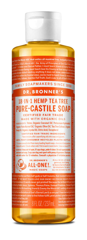 Dr Bronners Tea Tree Castile Soap 237ml