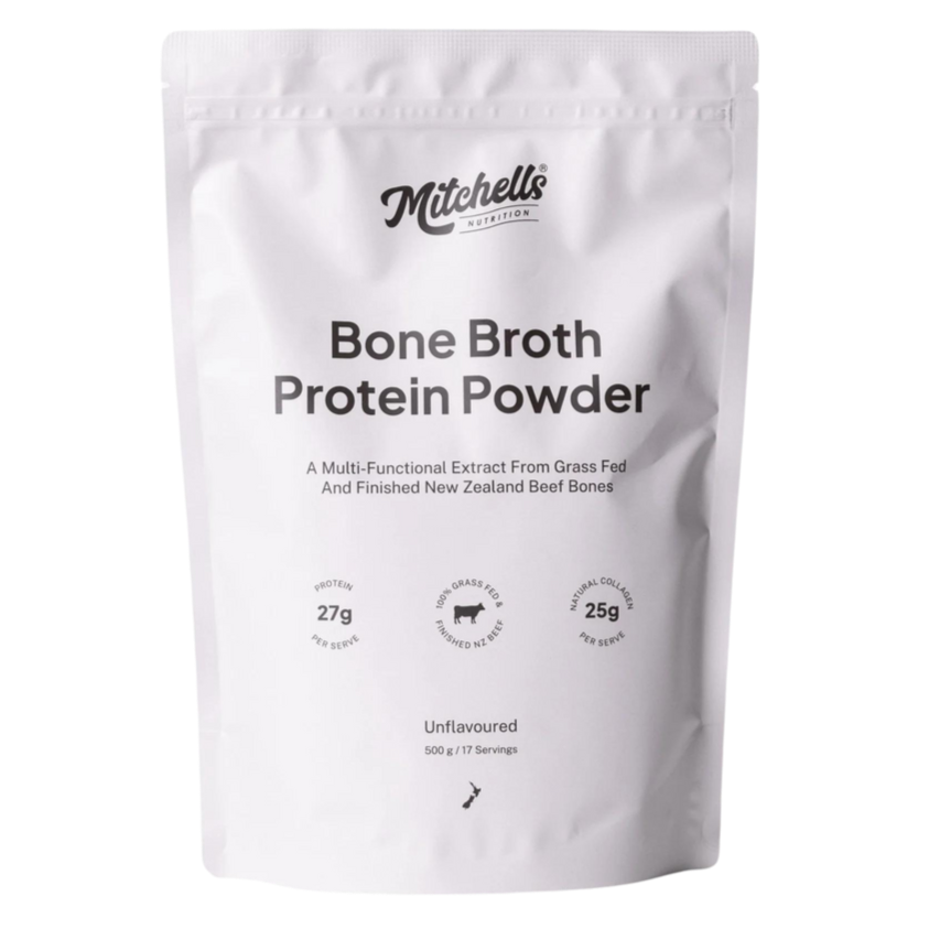 Mitchells Nutrition Bone Broth Protein Powder Unflavoured 500g
