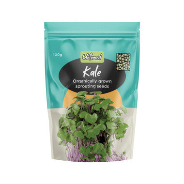 Untamed Health Organic Kale Seeds 100g