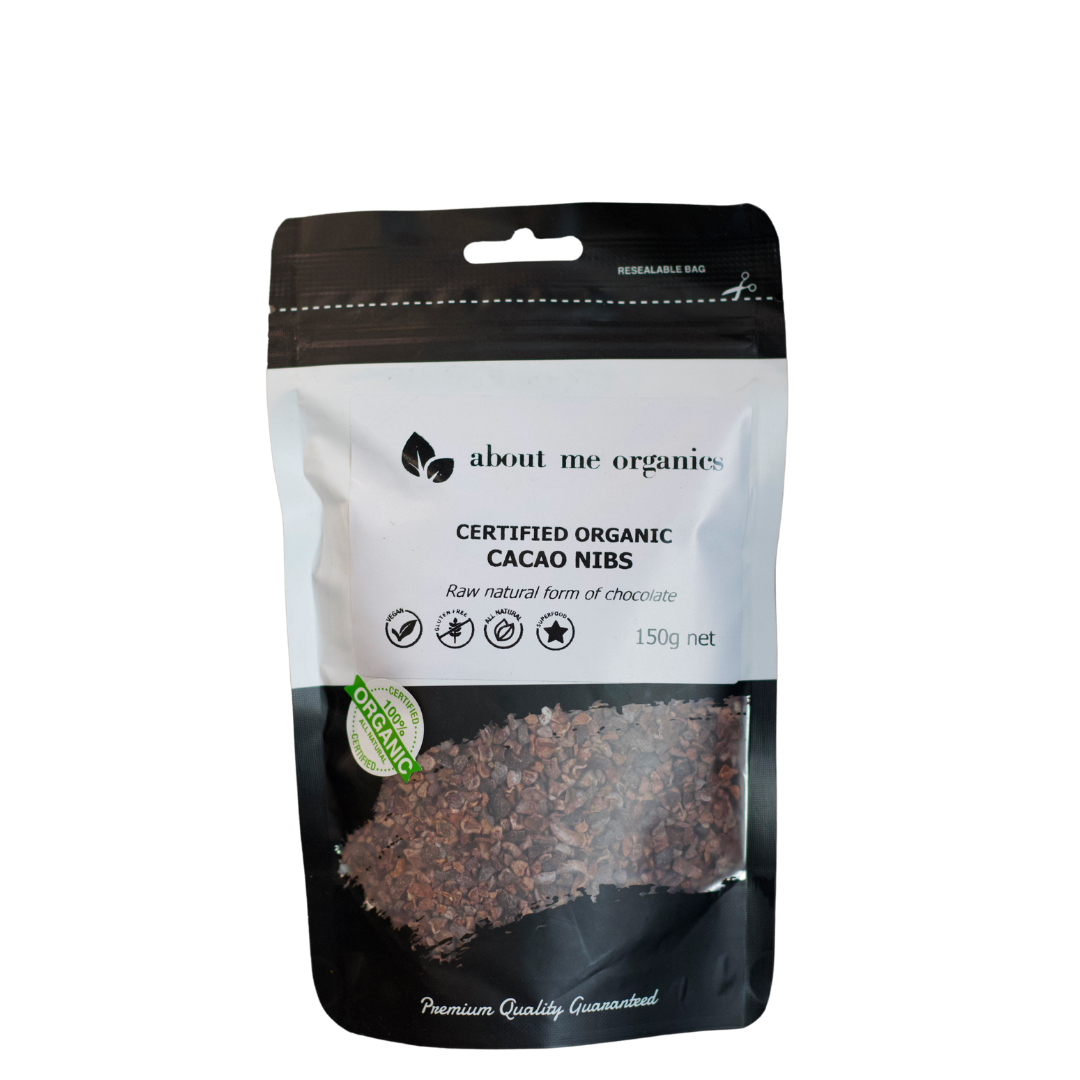 About Me Organics Cacao Nibs 150g