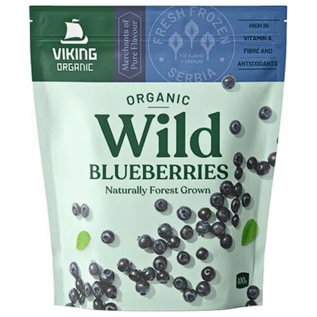 Viking Organic Wild Blueberries 400g