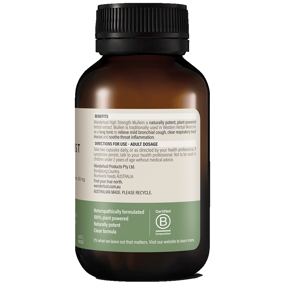 Wanderlust Mullein High Strength 60c