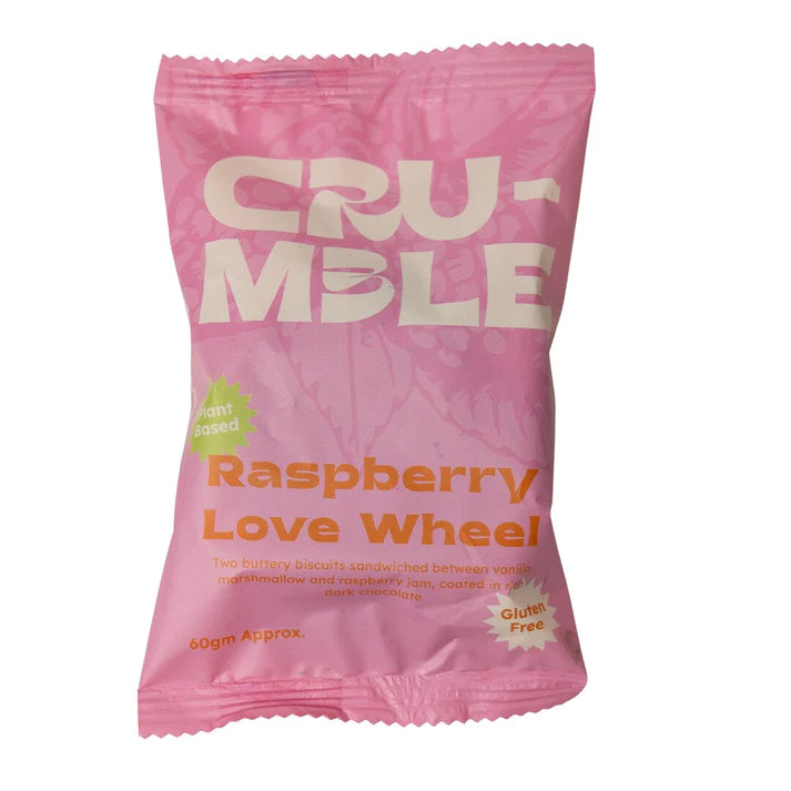 Eat Crumble Raspberry Love Wheel 60g