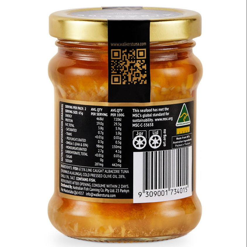 Walker's Australian Tuna Jar Chilli 200g