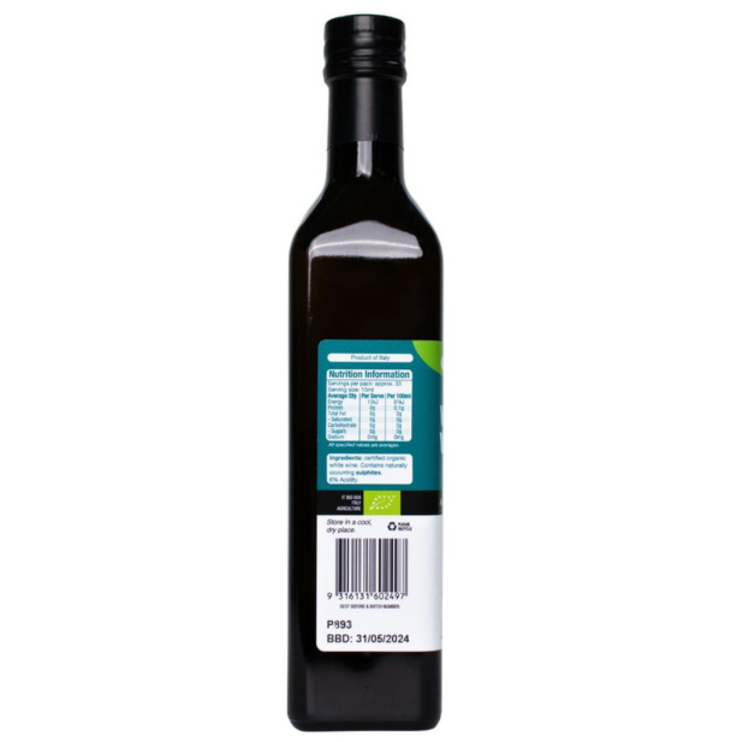 Absolute Organic White Wine Vinegar 500ml