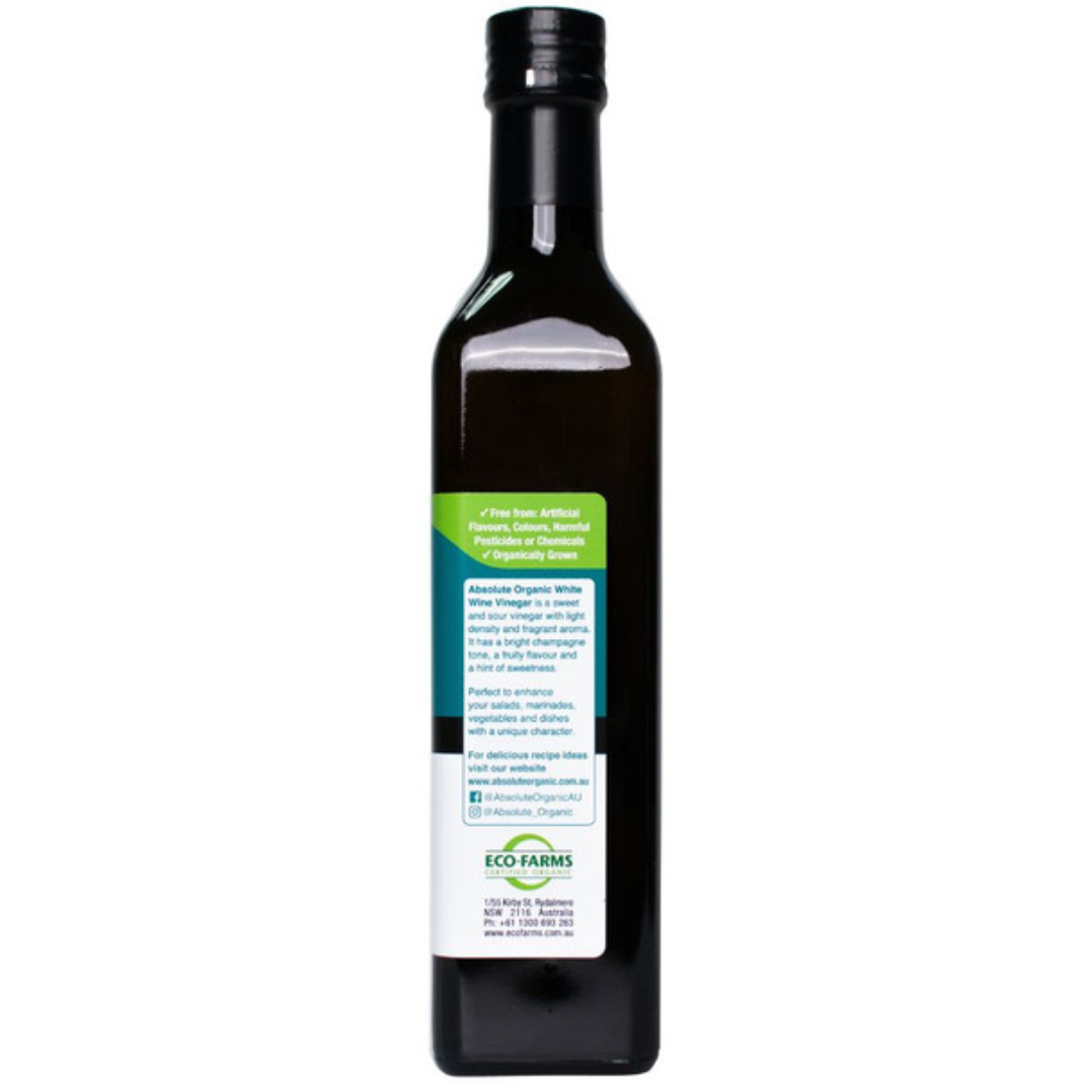 Absolute Organic White Wine Vinegar 500ml