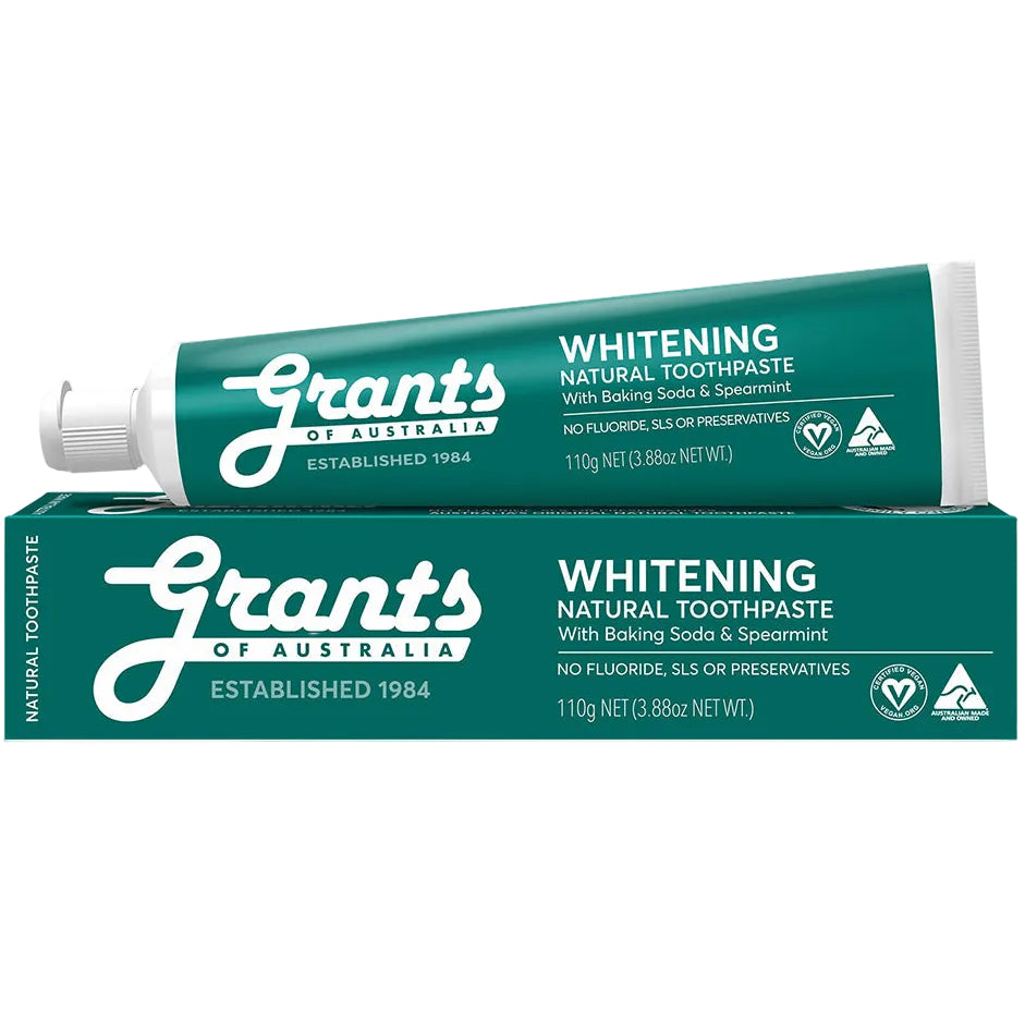 Grants Whitening With Spearmint Natural Toothpaste 110g