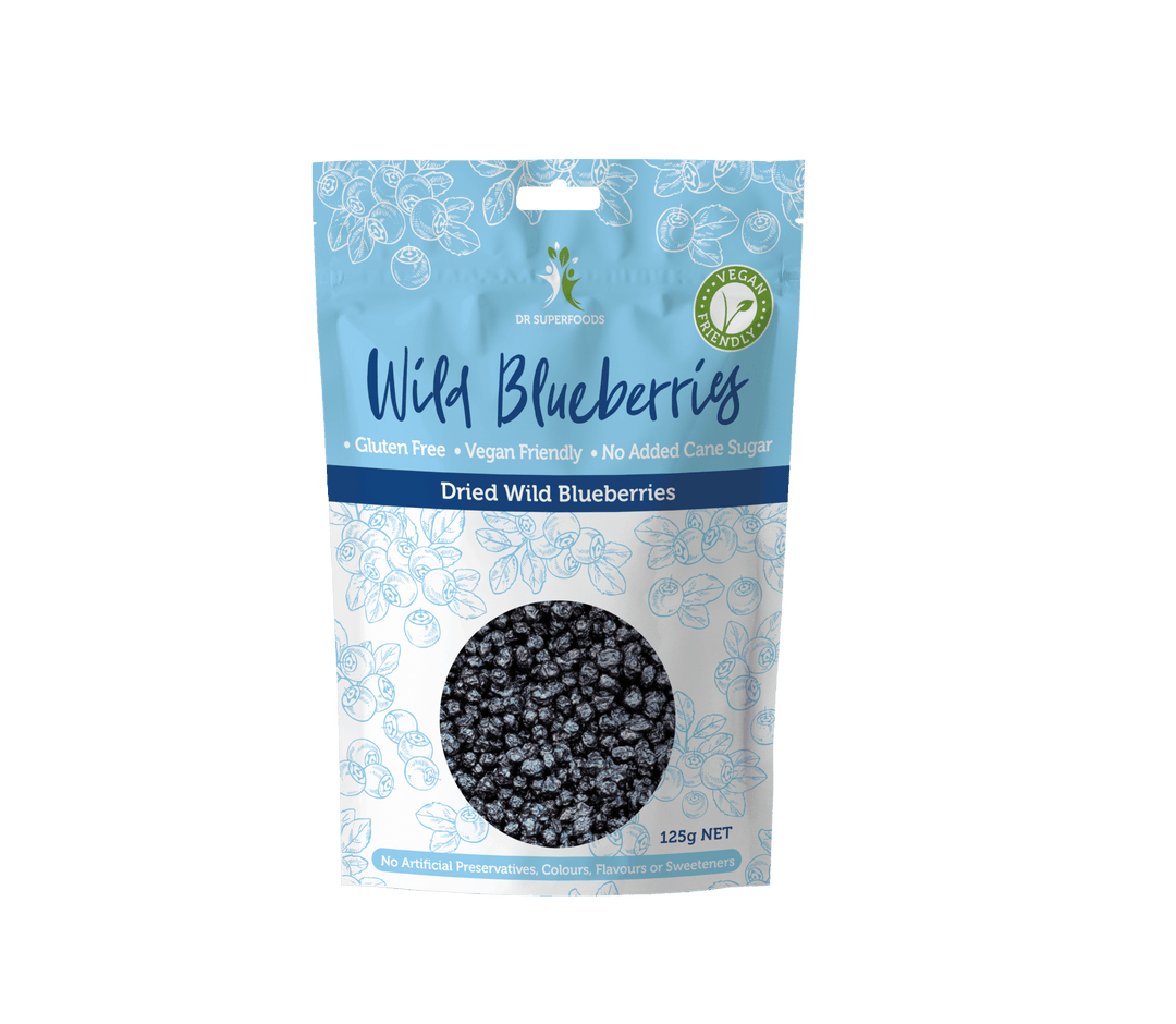 Dr Superfoods Dried Wild Blueberries 125g