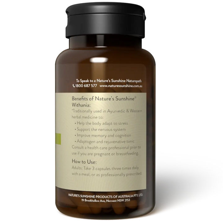 Natures Sunshine Withania 100c