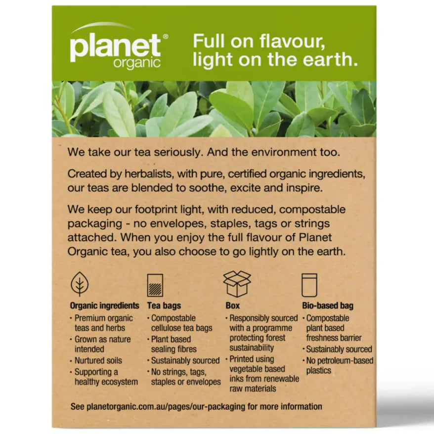 Planet Organic Yerba Mate Tea 25tb