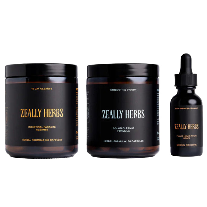 Zeally Herbs Cleanse Bundle (3-in-1 Boxed Bundle + E-book)