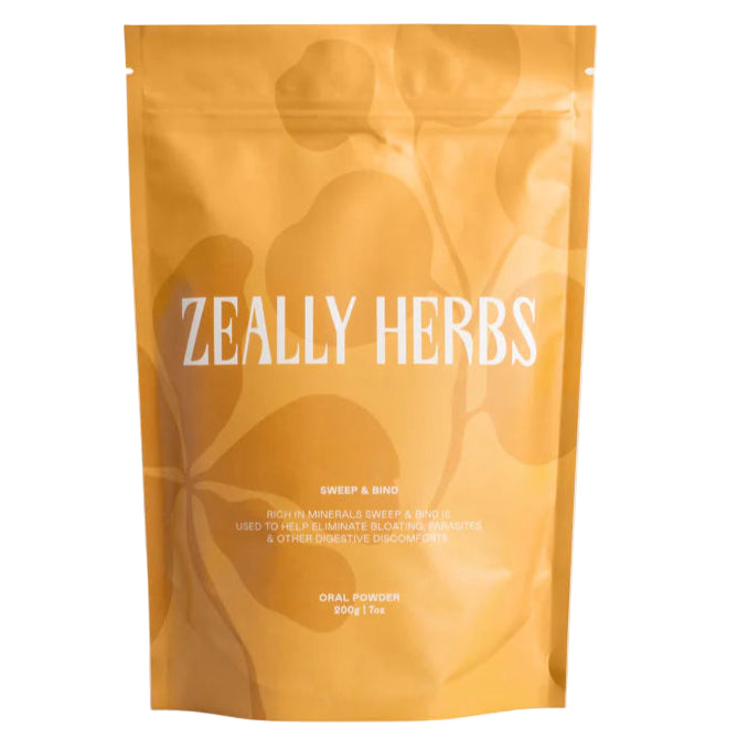 Zeally Herbs Gut Sweep & Bind Powder 200g