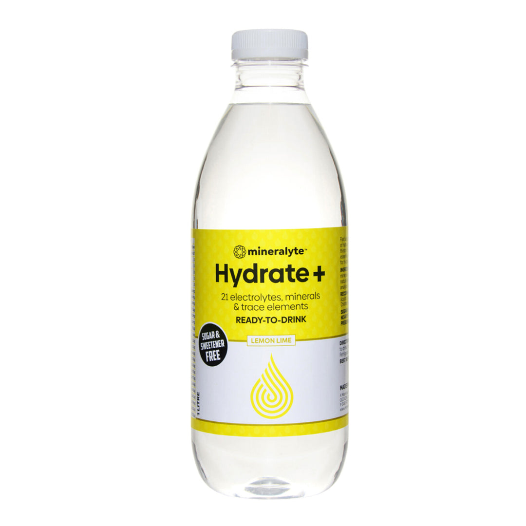 Mineralyte Hydrate + Ready To Drink Lemon Lime 1l