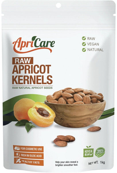 Apricare Raw Apricot Kernels 1kg