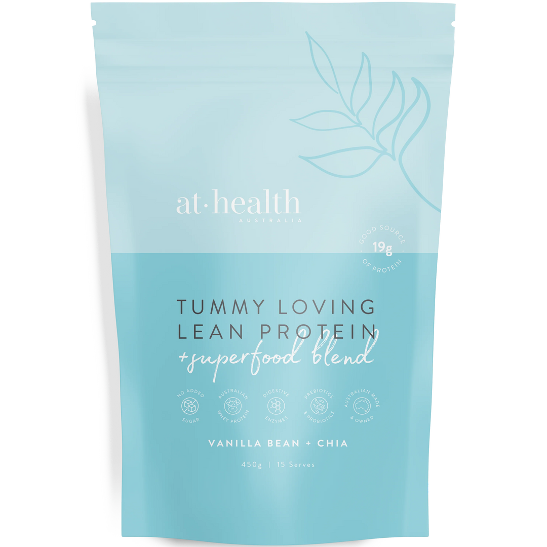 At Health Vanilla Bean + Chia Protein 450g