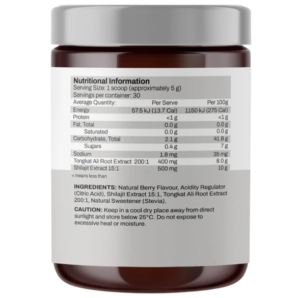 Atp Science Tongkat Ali & Shilajit Berry 150g