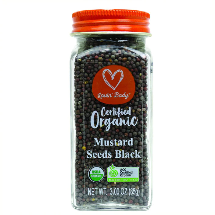 Chef's Choice Organic Black Mustard Seeds 85g