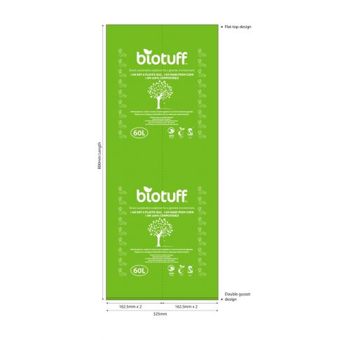 Biotuff Bin Liners Large