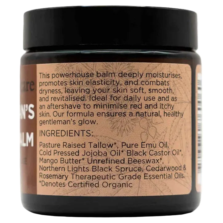 Barefoot Skincare Tallow Balm Geranium 100g