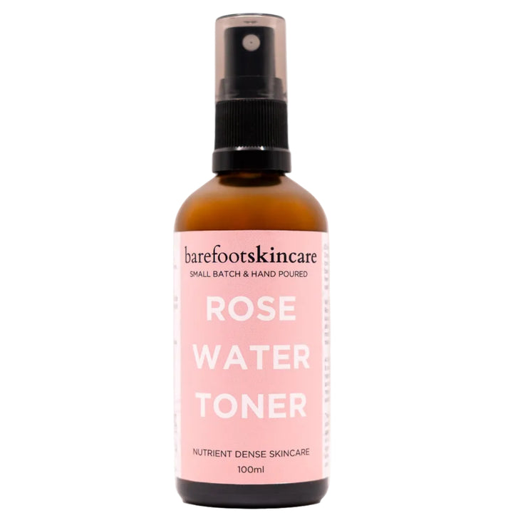 Barefoot Skincare Toner Rose Water 100g